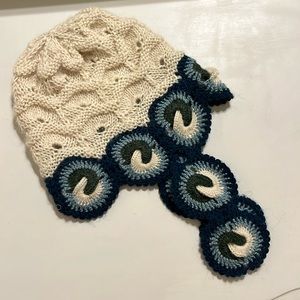 Handmade baby alpaca hat beanie